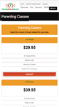 Mobile Screenshot of parentingclassonline.net